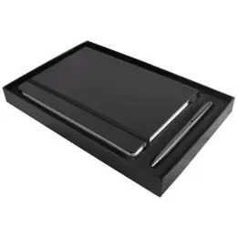 Flexi Notebook & Pen Set Black